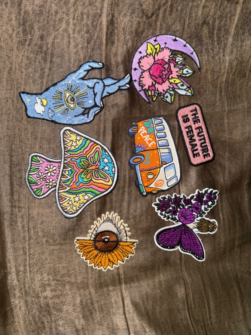 Iron on patches